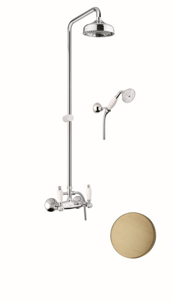 Душевая система Fiore COLONIALE 02ZZ0620, бронза. Фото 1