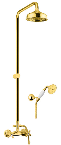 Душевая система Fiore MARGOT SKY (SWAROVSKI®) 01OO0620, золото. Фото 1