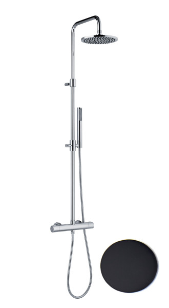 Душевая система Fiore XENON 44NN0964, черный. Фото 1