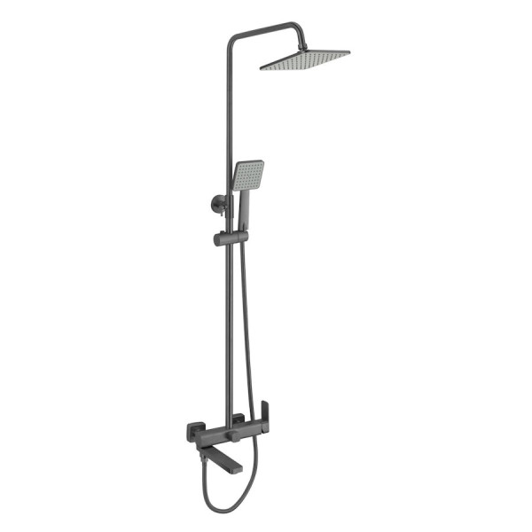 Душевая система Fmark FS8745-22Q, графит. Фото 1