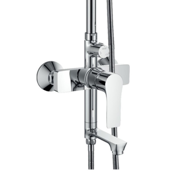 Душевая система Haiba HB2415, хром. Фото 3