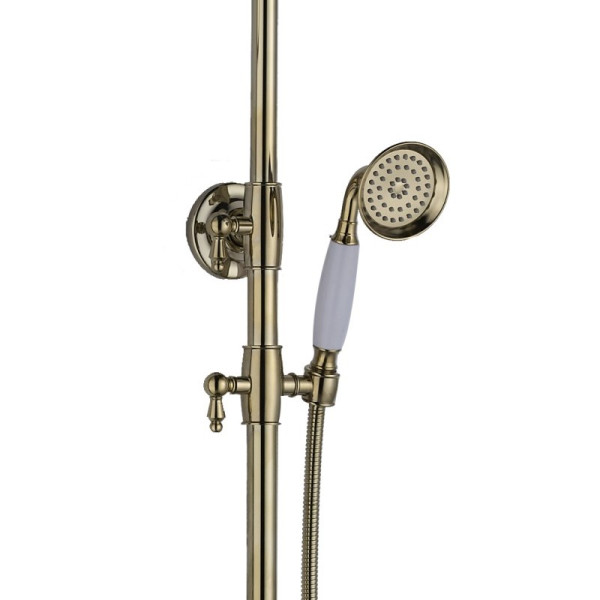 Душевая система Haiba HB24181-5, золото. Фото 5
