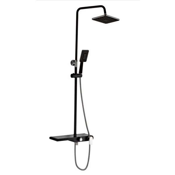 Душевая система Haiba HB2420, черный. Фото 1