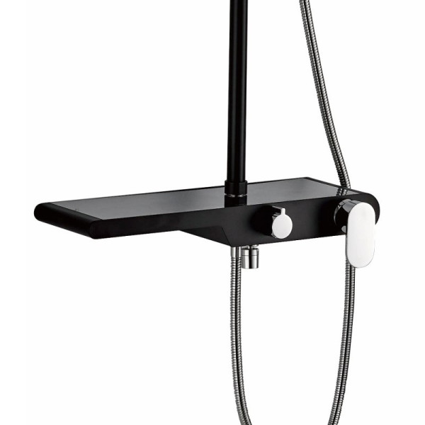 Душевая система Haiba HB2420, черный. Фото 3