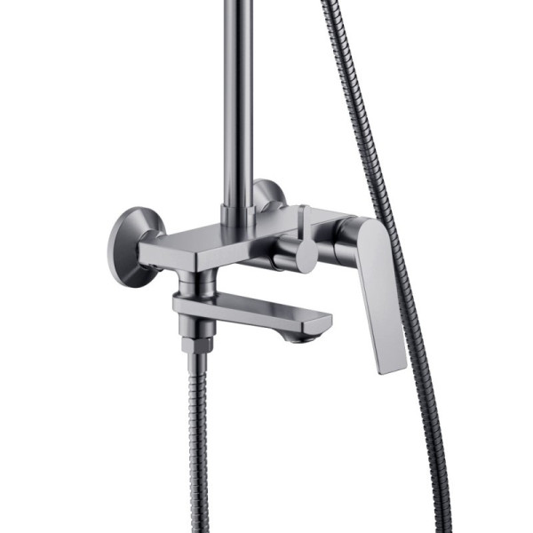 Душевая система Haiba HB24533-3, пепельный. Фото 3