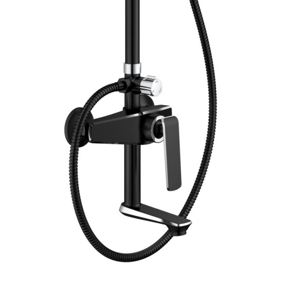 Душевая система Haiba HB24548-7, черный. Фото 3