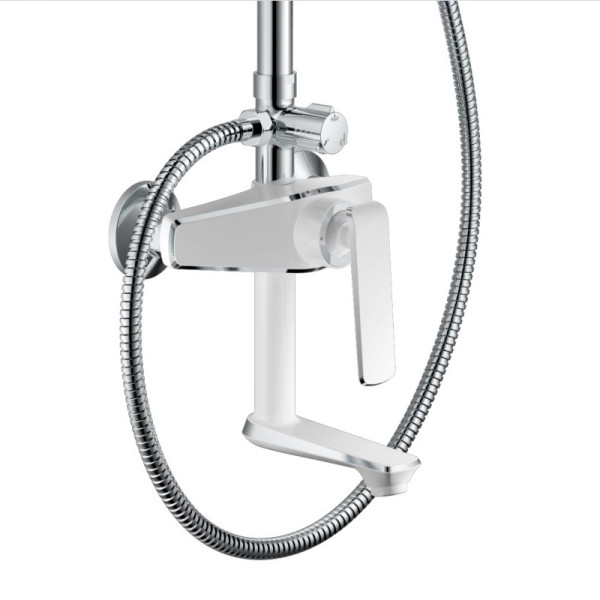 Душевая система Haiba HB24548-8, белый. Фото 3