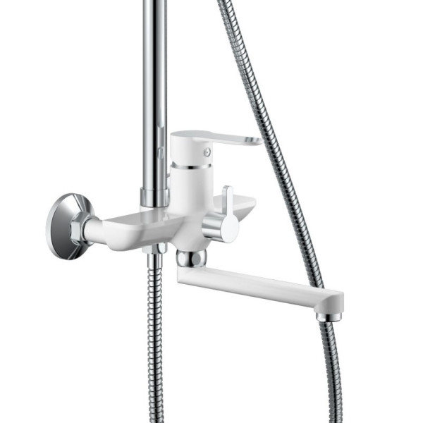 Душевая система Haiba HB24557-8, белый. Фото 3