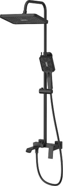 Душевая система HAIBA HB24575-7 черный. Фото 1