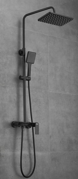 Душевая система Haiba HB24639-7, черный. Фото 3