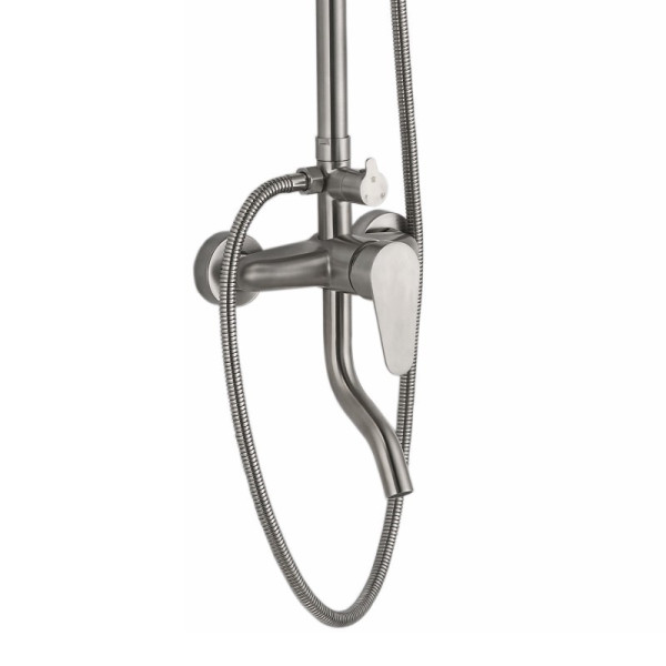 Душевая система Haiba HB24801-2, сталь. Фото 3