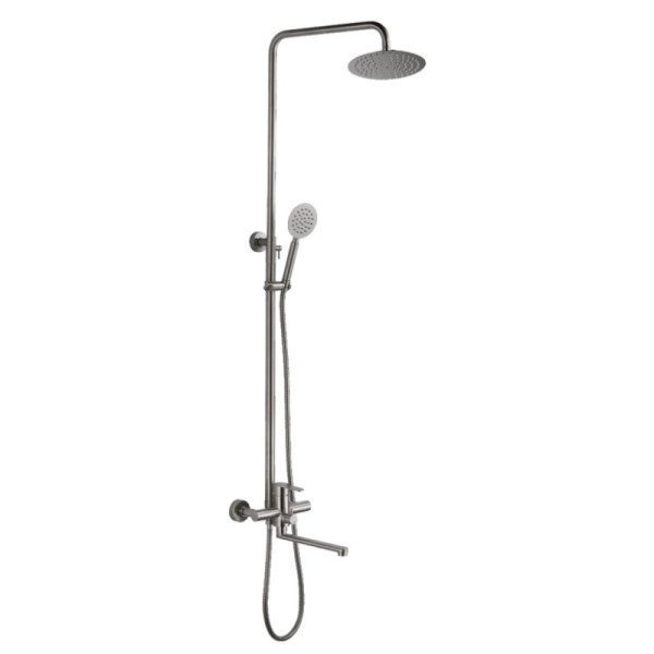 Душевая система Haiba HB24801, сталь. Фото 1