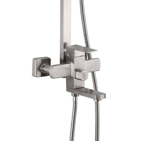 Душевая система Haiba HB24803, сталь. Фото 3