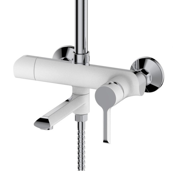 Душевая система Haiba HB24805-8, белый. Фото 3