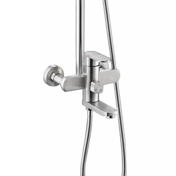 Душевая система Haiba HB24806, сталь. Фото 3