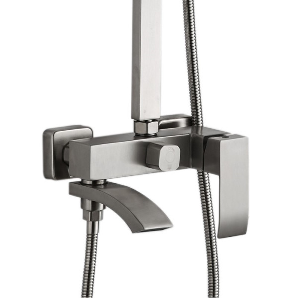 Душевая система Haiba HB24815, сталь. Фото 3