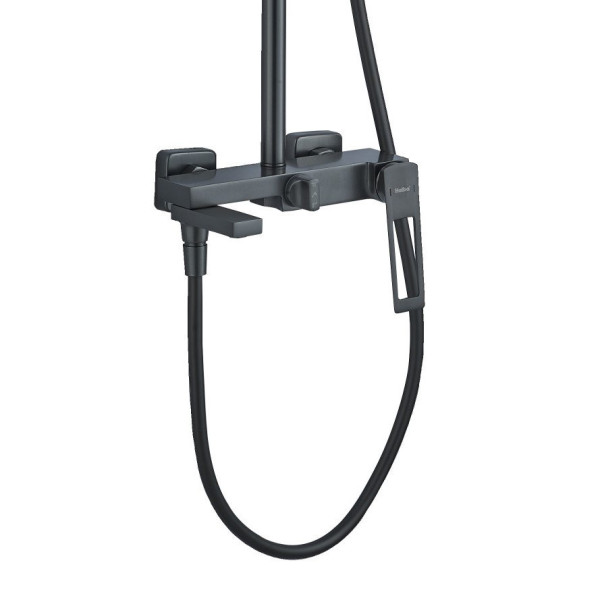 Душевая система Haiba HB24817-3, пепельный. Фото 2