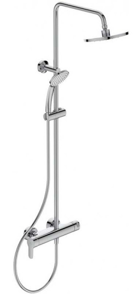 Душевая система Ideal Standard IDEALRAIN CERAFINE O в комплекте с настенным смесителем для душа, хром (BC750AA). Фото 1