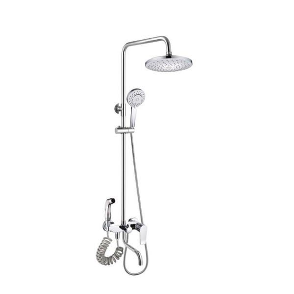 Душевая система КС ДЕНТ (40489) d35, пов.излив,верхн,ручной и ГИГИЕНИЧЕСКИЙ душ. Фото 1