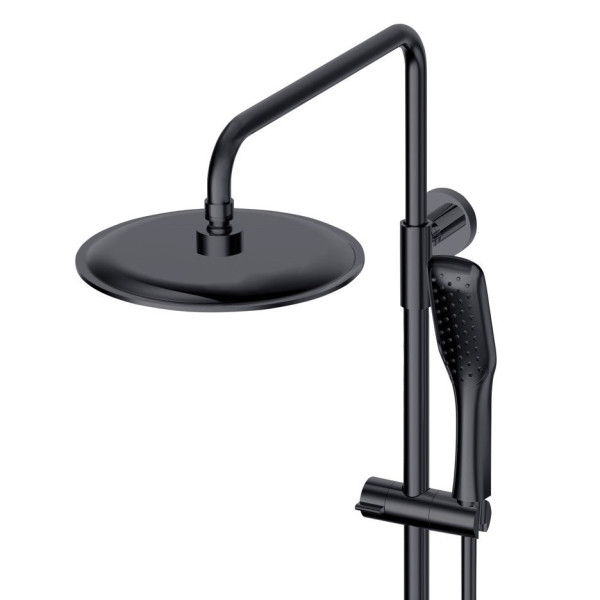 Душевая система OLIVE S VIAR 28511VRB, черный. Фото 4