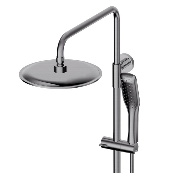 Душевая система OLIVE S VIAR 28511VRGM, оружейная сталь. Фото 4