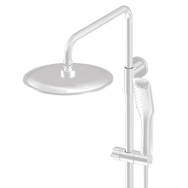 Душевая система OLIVE S VIAR 28511VRW, белый. Фото 4