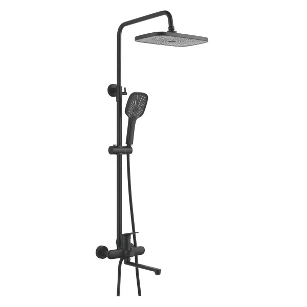 Душевая система Raffine F3685H, черный. Фото 1