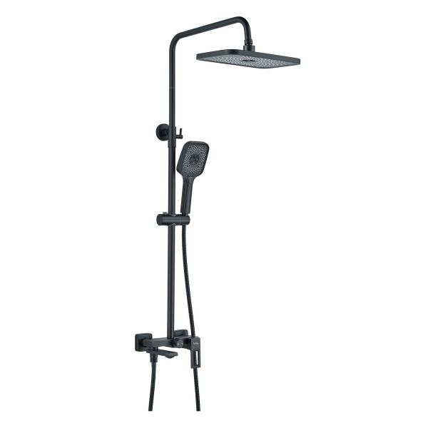 Душевая система Raffine F3696H, черный. Фото 1