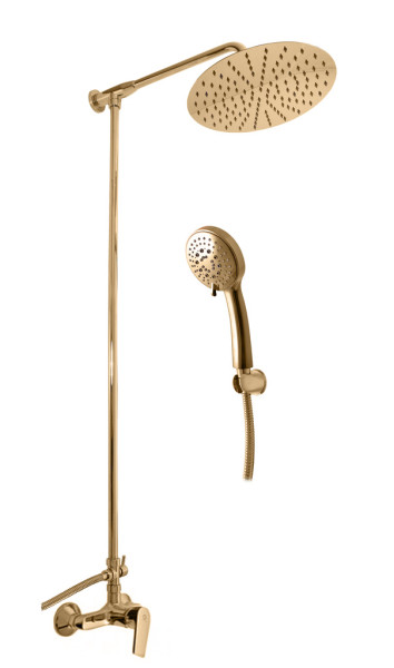 Душевая система Rav Slezak Colorado CO182.5/4Z, золото. Фото 1