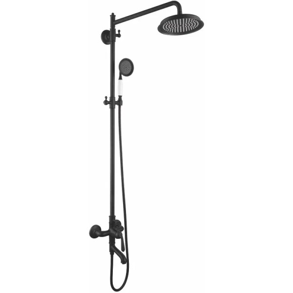Душевая система Rose R0236H, черный. Фото 1