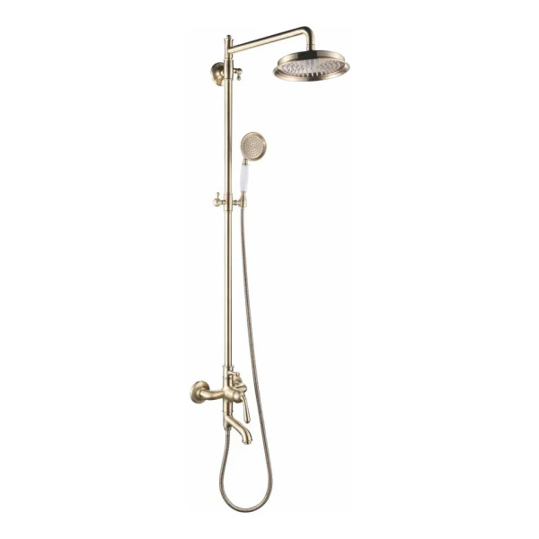 Душевая система Rose R0236Q, бронза. Фото 1