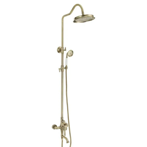 Душевая система Rose R0436Q, бронза. Фото 1