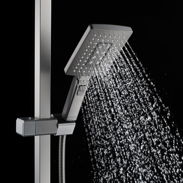 Душевая система Rose R1556T, пепельный. Фото 4