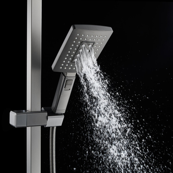 Душевая система Rose R1556T, пепельный. Фото 5