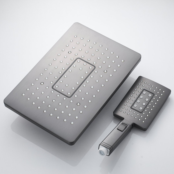 Душевая система Rose R1556T, пепельный. Фото 8