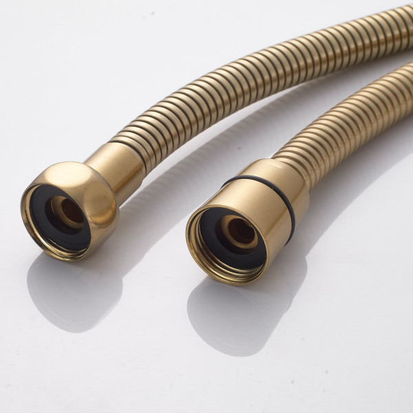 Душевая система Rose R3936G, золотой сатин. Фото 5