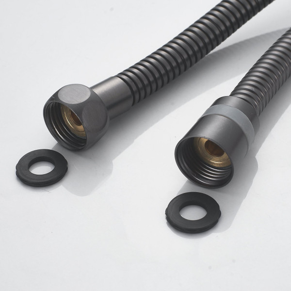 Душевая система Rose R3936T, оружейная сталь. Фото 5