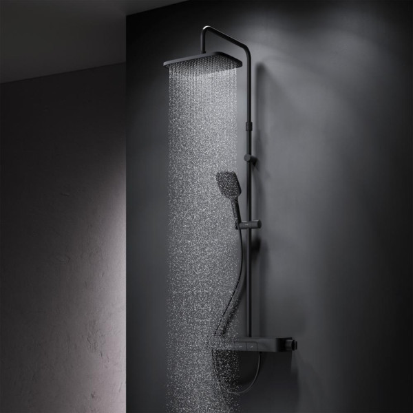 Душевая система с душевым смесителем-полкой и термостатом. Фото 2