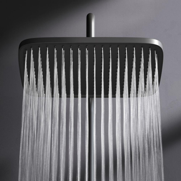 Душевая система с душевым смесителем-полкой и термостатом. Фото 5