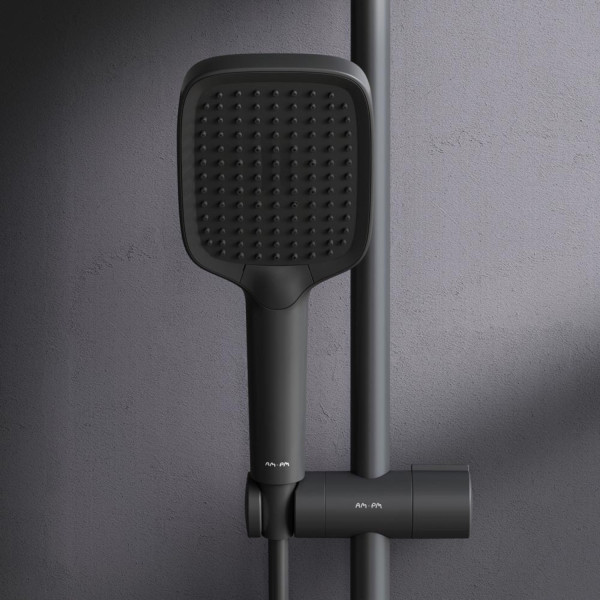 Душевая система с душевым смесителем-полкой и термостатом. Фото 6