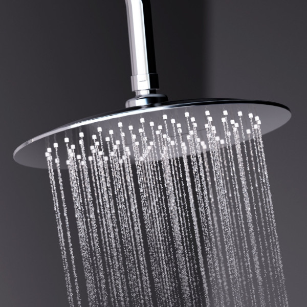 Душевая система с душевым смесителем-полкой. Фото 6