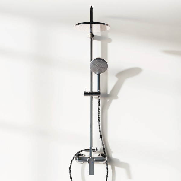 Душевая система с душевым смесителем. Фото 2