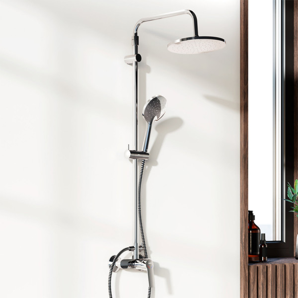 Душевая система с душевым смесителем. Фото 6