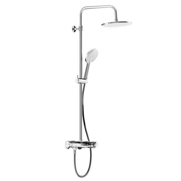 Душевая система с душевым термостатическим смесителем-полкой. Фото 1