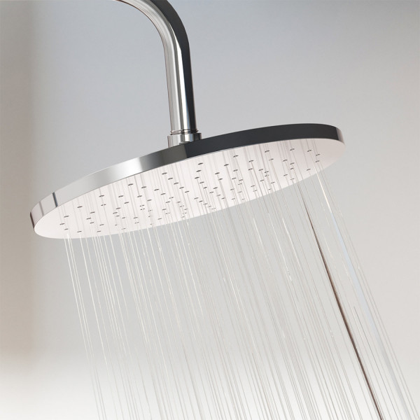 Душевая система с душевым термостатическим смесителем-полкой. Фото 5