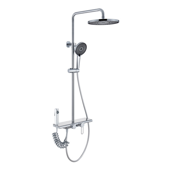 Душевая система с гигиеническим душем Olive s KABRERA 37294KB, хром. Фото 1