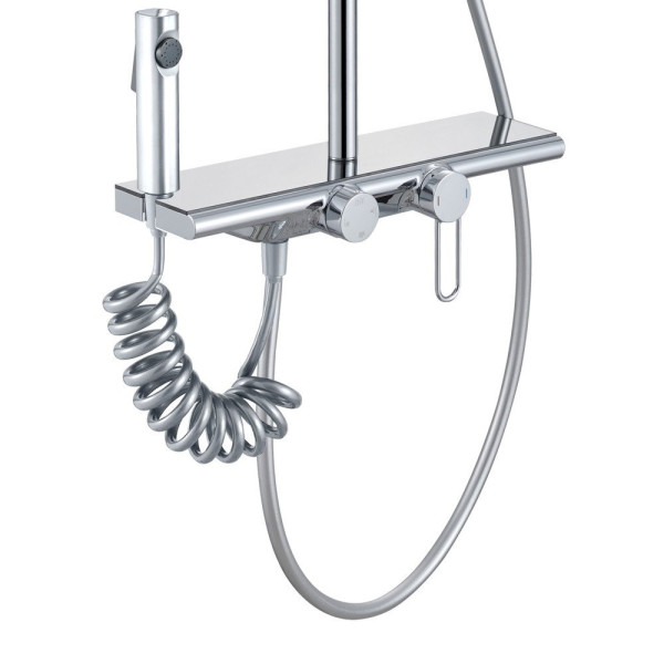 Душевая система с гигиеническим душем Olive s KABRERA 37294KB, хром. Фото 3