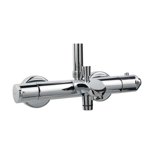 Душевая система с термостатом Bravat Waterfall F639114C-A2-RUS, хром. Фото 6