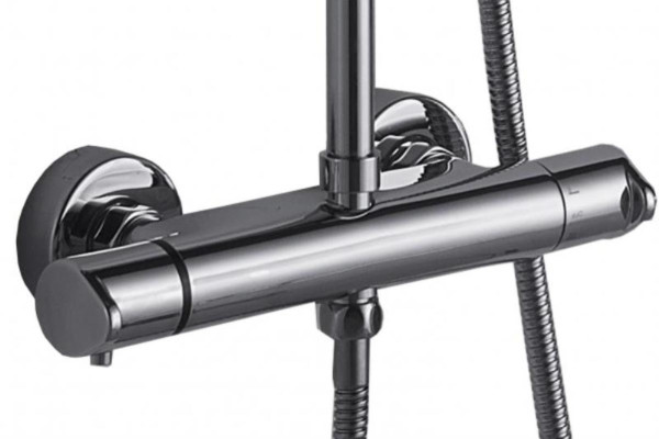 Душевая система с термостатом Bravat Waterfall F939114C-A2-RUS, хром. Фото 5