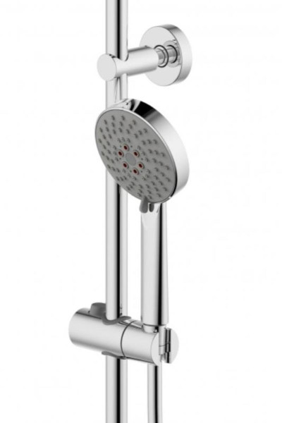 Душевая система с термостатом Bravat Waterfall F939114C-A5-RUS, хром. Фото 5